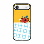 Custodia per telefono in TPU acrilico con motivo a fiorellino rosso in stile cartone animato, For iPhone 17 Pro Max, For iPhone 17 Pro, For iPhone 17, For iPhone Air
