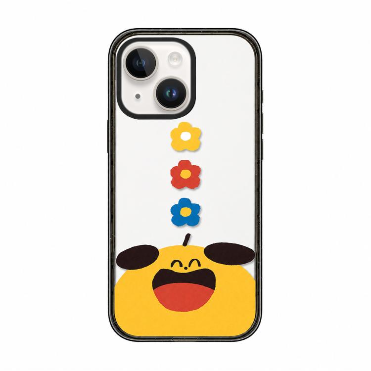 Custodia per telefono in TPU acrilico con motivo a fiorellino rosso in stile cartone animato, For iPhone 15 Pro Max, For iPhone 15 Pro, For iPhone 15 Plus, For iPhone 15
