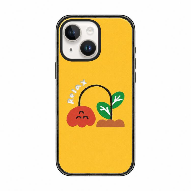 Custodia per telefono in TPU acrilico con motivo a fiorellino rosso in stile cartone animato, For iPhone 15 Pro Max, For iPhone 15 Pro, For iPhone 15 Plus, For iPhone 15