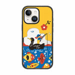 Custodia per telefono in TPU acrilico con motivo a fiorellino rosso in stile cartone animato, For iPhone 13 Pro Max, For iPhone 13 Pro, For iPhone 13, For iPhone 12
