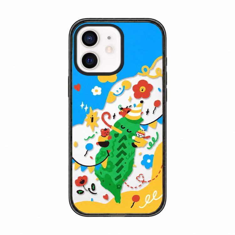 Custodia per telefono in TPU acrilico con motivo a fiorellino rosso in stile cartone animato, For iPhone 13 Pro Max, For iPhone 13 Pro, For iPhone 13, For iPhone 12