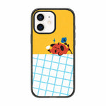 Custodia per telefono in TPU acrilico con motivo a fiorellino rosso in stile cartone animato, For iPhone 13 Pro Max, For iPhone 13 Pro, For iPhone 13, For iPhone 12