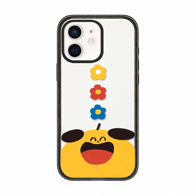 Custodia per telefono in TPU acrilico con motivo a fiorellino rosso in stile cartone animato, For iPhone 12 Pro Max, For iPhone 12 Pro, For iPhone 11