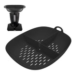 Vassoio di ricambio in silicone alimentare con scomparti per robot da cucina Thermomix TM7., Silicone Divided Steamer Tray-Grey, Silicone Divided Steamer Tray-Black