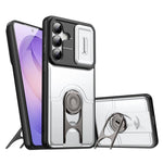 Cover scorrevole per fotocamera, supporto girevole 2 in 1, custodia per telefono antiurto con airbag., For Galaxy S26+ 5G, For Galaxy S26 Ultra 5G, For Galaxy S26 5G