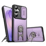 Cover scorrevole per fotocamera, supporto girevole 2 in 1, custodia per telefono antiurto con airbag., For Galaxy S26+ 5G, For Galaxy S26 Ultra 5G, For Galaxy S26 5G