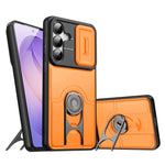 Cover scorrevole per fotocamera, supporto girevole 2 in 1, custodia per telefono antiurto con airbag., For Galaxy S26+ 5G, For Galaxy S26 Ultra 5G, For Galaxy S26 5G