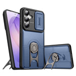 Cover scorrevole per fotocamera, supporto girevole 2 in 1, custodia per telefono antiurto con airbag., For Galaxy S26+ 5G, For Galaxy S26 Ultra 5G, For Galaxy S26 5G