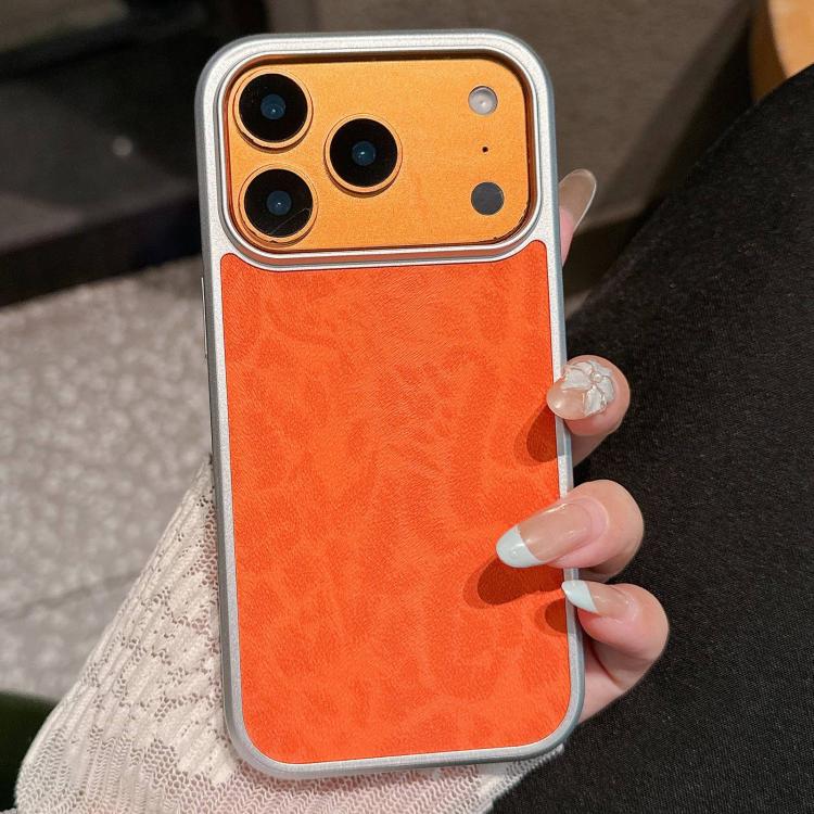 Custodia per telefono con finestra grande e stampa leopardata galvanizzata, For iPhone 17 Pro Max, For iPhone 17 Pro, For iPhone 17, For iPhone 16 Pro Max