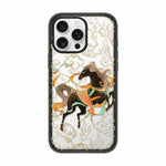 Custodia per telefono in acrilico TPU con motivo a cavallo in stile cinese, For iPhone 17 Pro Max, For iPhone 17 Pro, For iPhone 17, For iPhone Air, For iPhone 16 Pro Max, For iPhone 16 Pro