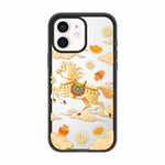 Custodia per telefono in acrilico TPU con motivo a cavallo in stile cinese, For iPhone 13, For iPhone 12, For iPhone 12 Pro Max, For iPhone 12 Pro, For iPhone 11