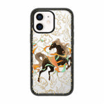 Custodia per telefono in acrilico TPU con motivo a cavallo in stile cinese, For iPhone 13, For iPhone 12, For iPhone 12 Pro Max, For iPhone 12 Pro, For iPhone 11
