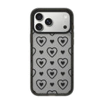 Custodia per telefono in acrilico TPU con stampa a fiocco di pizzo, For iPhone 17 Pro Max, For iPhone 17 Pro, For iPhone 17, For iPhone Air