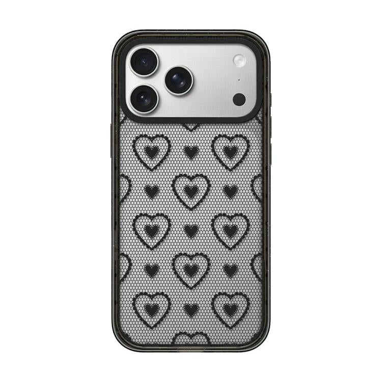Custodia per telefono in acrilico TPU con stampa a fiocco di pizzo, For iPhone 17 Pro Max, For iPhone 17 Pro, For iPhone 17, For iPhone Air