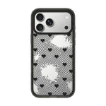 Custodia per telefono in acrilico TPU con stampa a fiocco di pizzo, For iPhone 17 Pro Max, For iPhone 17 Pro, For iPhone 17, For iPhone Air