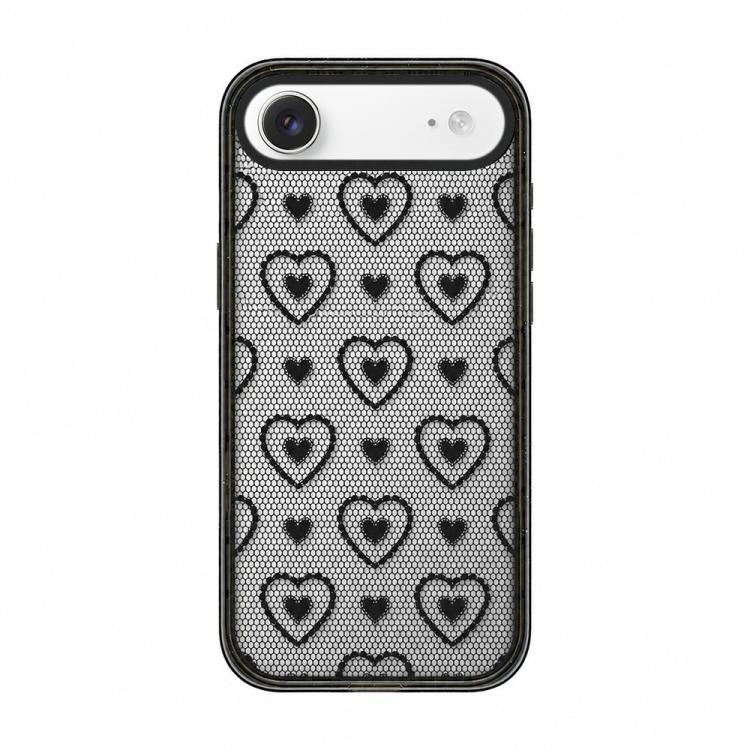Custodia per telefono in acrilico TPU con stampa a fiocco di pizzo, For iPhone 17 Pro Max, For iPhone 17 Pro, For iPhone 17, For iPhone Air