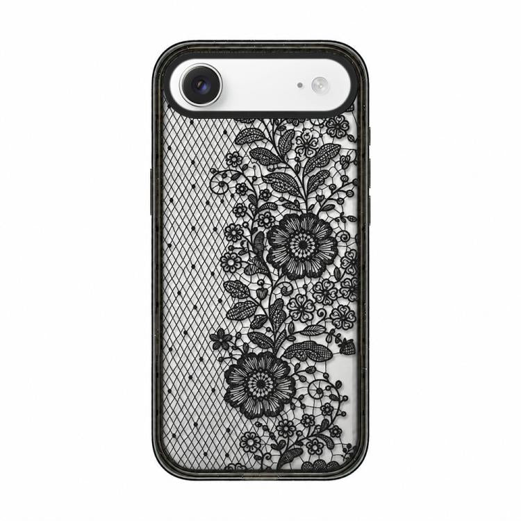 Custodia per telefono in acrilico TPU con stampa a fiocco di pizzo, For iPhone 17 Pro Max, For iPhone 17 Pro, For iPhone 17, For iPhone Air