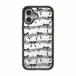 Custodia per telefono in acrilico TPU con stampa a fiocco di pizzo, For iPhone 16 Pro Max, For iPhone 16 Pro, For iPhone 16 Plus, For iPhone 16
