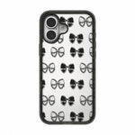 Custodia per telefono in acrilico TPU con stampa a fiocco di pizzo, For iPhone 16 Pro Max, For iPhone 16 Pro, For iPhone 16 Plus, For iPhone 16
