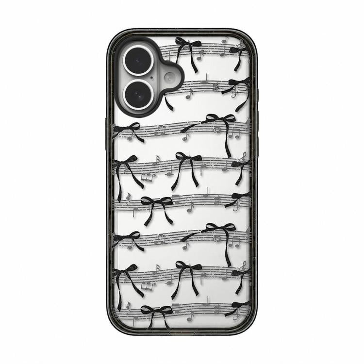 Custodia per telefono in acrilico TPU con stampa a fiocco di pizzo, For iPhone 16 Pro Max, For iPhone 16 Pro, For iPhone 16 Plus, For iPhone 16