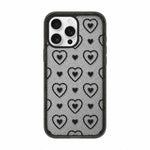 Custodia per telefono in acrilico TPU con stampa a fiocco di pizzo, For iPhone 15 Pro Max, For iPhone 15 Pro, For iPhone 15 Plus, For iPhone 15