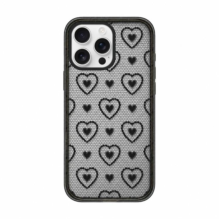 Custodia per telefono in acrilico TPU con stampa a fiocco di pizzo, For iPhone 15 Pro Max, For iPhone 15 Pro, For iPhone 15 Plus, For iPhone 15