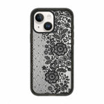 Custodia per telefono in acrilico TPU con stampa a fiocco di pizzo, For iPhone 15 Pro Max, For iPhone 15 Pro, For iPhone 15 Plus, For iPhone 15