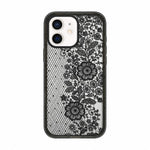 Custodia per telefono in acrilico TPU con stampa a fiocco di pizzo, For iPhone 12 Pro Max, For iPhone 12 Pro, For iPhone 11