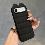 Simpatica custodia per telefono in silicone antiurto con orecchie di gatto 3D., For iPhone 17 Pro Max, For iPhone 17 Pro, For iPhone 17, For iPhone Air