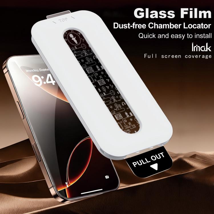 Pellicola in vetro temperato a copertura totale per localizzatore di camere antipolvere imak, For Galaxy A37 5G
