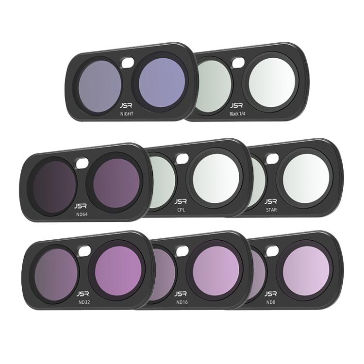 Filtro magnetico per obiettivo della fotocamera Insta 360 Luna Ultra JSR CB Series, UV, CPL, ND8, ND16, ND32, ND64, STAR, NIGHT, Black Mist 1/4, 3 in 1 UV ND, 4 in 1 ND8-64, 4 in 1 CPL ND, 3 in 1 ND8-32, 6 in 1 ND UV CPL, 8 in 1 Mixed Filter           ...