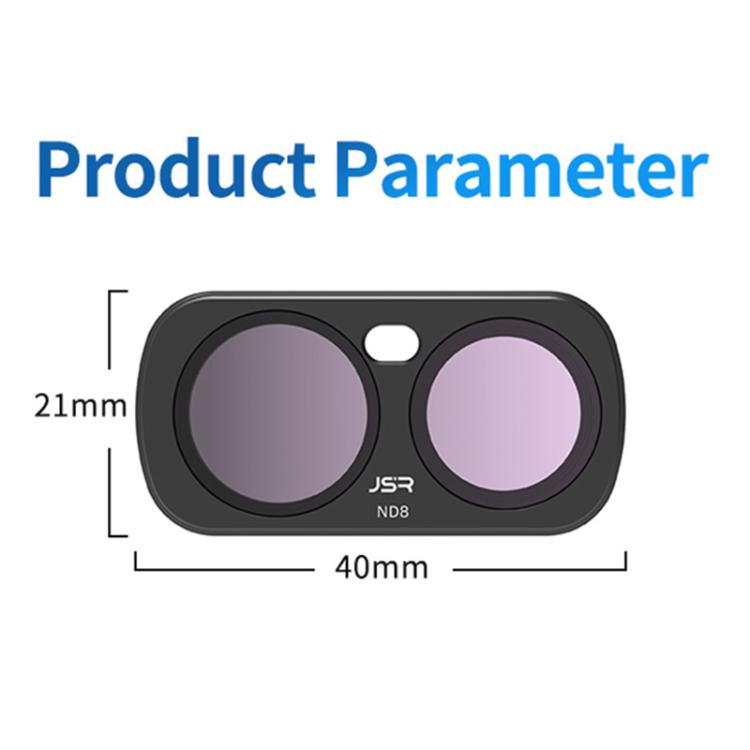 Filtro magnetico per obiettivo della fotocamera Insta 360 Luna Ultra JSR CB Series, UV, CPL, ND8, ND16, ND32, ND64, STAR, NIGHT, Black Mist 1/4, 3 in 1 UV ND, 4 in 1 ND8-64, 4 in 1 CPL ND, 3 in 1 ND8-32, 6 in 1 ND UV CPL, 8 in 1 Mixed Filter           ...
