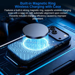 Custodia magnetica in TPU con motivo asterismo per telefono, For iPhone 17 Pro Max, For iPhone 17 Pro, For iPhone 17, For iPhone Air, For iPhone 16 Pro Max, For iPhone 16 Pro