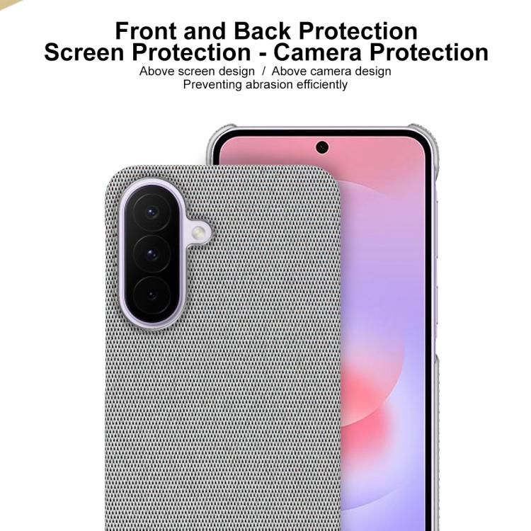 Custodia per telefono Imak Ruiyi Series con texture in tessuto PU + PC, For Galaxy A27 5G
