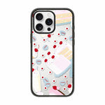 Custodia per telefono in acrilico e TPU con motivo torta alla crema, For iPhone 14 Plus, For iPhone 14, For iPhone 14 Pro, For iPhone 14 Pro Max, For iPhone 13 Pro Max, For iPhone 13 Pro