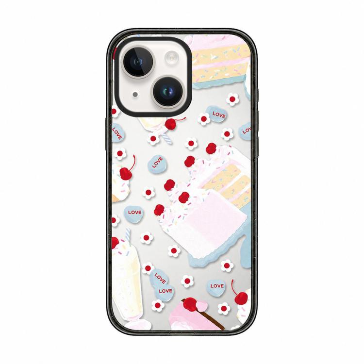 Custodia per telefono in acrilico e TPU con motivo torta alla crema, For iPhone 13, For iPhone 12, For iPhone 12 Pro Max, For iPhone 12 Pro, For iPhone 11