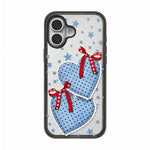 Custodia per telefono in TPU acrilico con motivo floreale denim, For iPhone 17 Pro Max, For iPhone 17 Pro, For iPhone 17, For iPhone Air, For iPhone 16 Pro Max, For iPhone 16 Pro