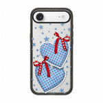 Custodia per telefono in TPU acrilico con motivo floreale denim, For iPhone 17 Pro Max, For iPhone 17 Pro, For iPhone 17, For iPhone Air, For iPhone 16 Pro Max, For iPhone 16 Pro