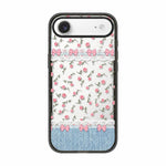 Custodia per telefono in TPU acrilico con motivo floreale denim, For iPhone 17 Pro Max, For iPhone 17 Pro, For iPhone 17, For iPhone Air, For iPhone 16 Pro Max, For iPhone 16 Pro