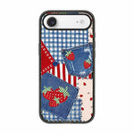 Custodia per telefono in TPU acrilico con motivo floreale denim, For iPhone 17 Pro Max, For iPhone 17 Pro, For iPhone 17, For iPhone Air, For iPhone 16 Pro Max, For iPhone 16 Pro