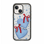 Custodia per telefono in TPU acrilico con motivo floreale denim, For iPhone 14 Plus, For iPhone 14, For iPhone 14 Pro, For iPhone 14 Pro Max, For iPhone 13 Pro Max, For iPhone 13 Pro
