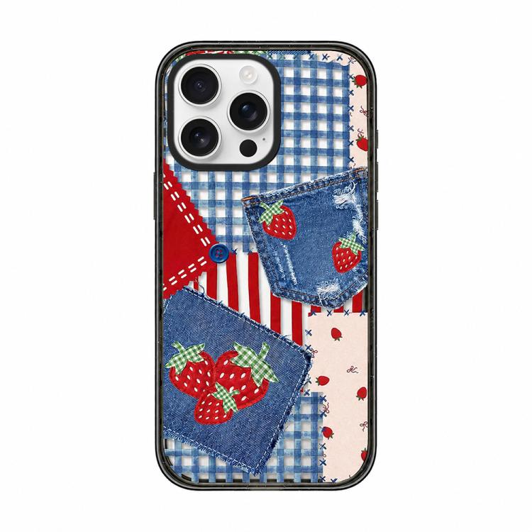 Custodia per telefono in TPU acrilico con motivo floreale denim, For iPhone 14 Plus, For iPhone 14, For iPhone 14 Pro, For iPhone 14 Pro Max, For iPhone 13 Pro Max, For iPhone 13 Pro