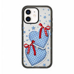 Custodia per telefono in TPU acrilico con motivo floreale denim, For iPhone 13, For iPhone 12, For iPhone 12 Pro Max, For iPhone 12 Pro, For iPhone 11