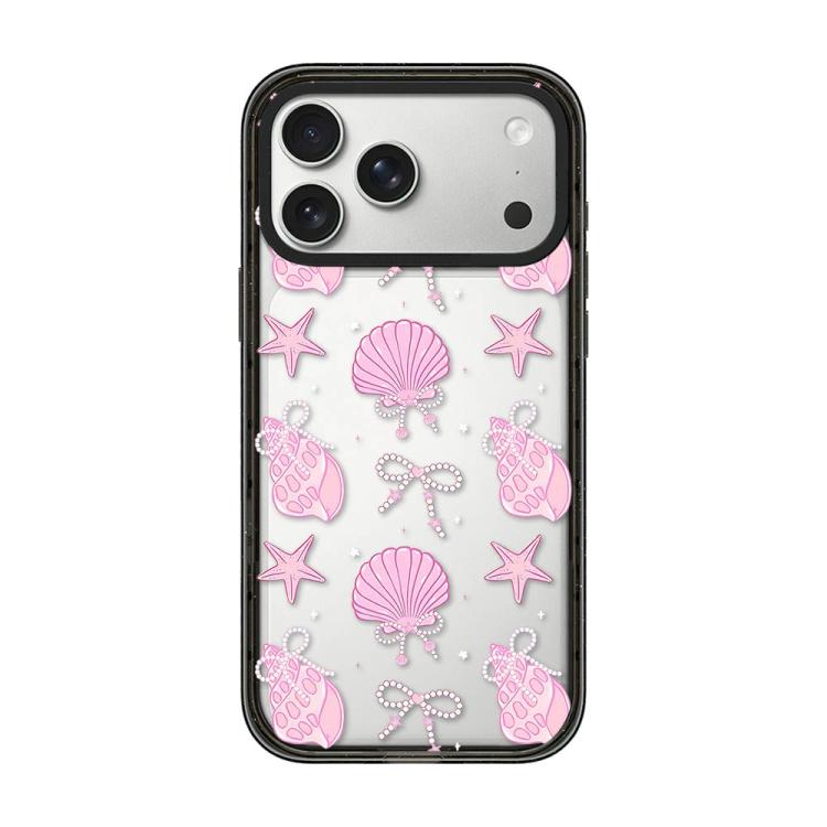 Custodia per telefono in TPU acrilico trasparente con fiocco a conchiglia, For iPhone 17 Pro Max, For iPhone 17 Pro, For iPhone 17, For iPhone Air, For iPhone 16 Pro Max, For iPhone 16 Pro
