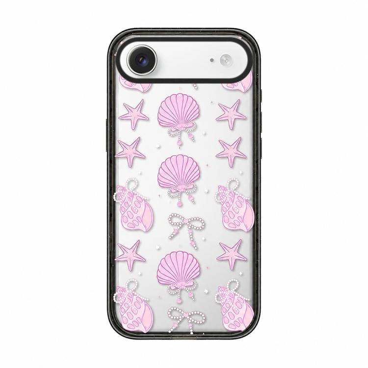 Custodia per telefono in TPU acrilico trasparente con fiocco a conchiglia, For iPhone 17 Pro Max, For iPhone 17 Pro, For iPhone 17, For iPhone Air, For iPhone 16 Pro Max, For iPhone 16 Pro