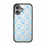 Custodia per telefono in TPU acrilico trasparente con fiocco a conchiglia, For iPhone 16 Plus, For iPhone 16, For iPhone 15 Pro Max, For iPhone 15 Pro, For iPhone 15 Plus, For iPhone 15