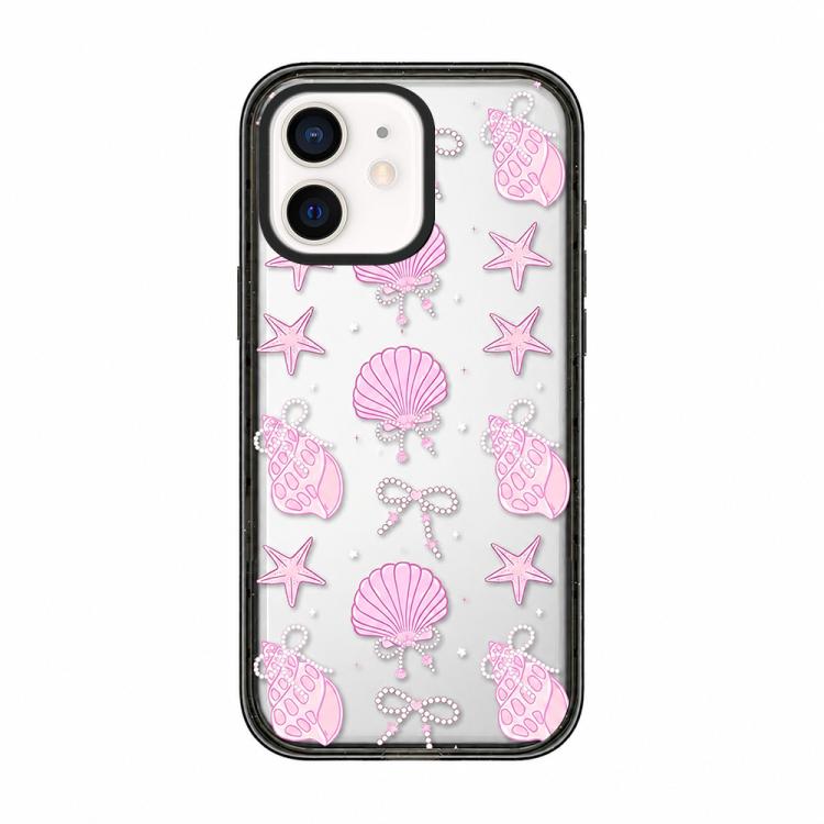 Custodia per telefono in TPU acrilico trasparente con fiocco a conchiglia, For iPhone 13, For iPhone 12, For iPhone 12 Pro Max, For iPhone 12 Pro, For iPhone 11