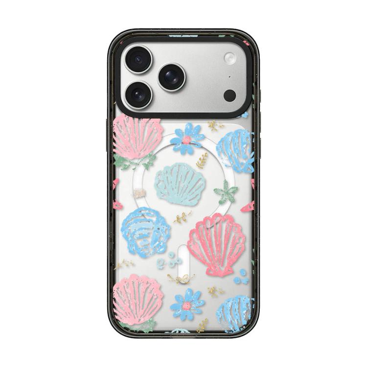 Custodia per telefono in acrilico TPU trasparente con magnete a forma di conchiglia., For iPhone 17 Pro Max, For iPhone 17 Pro, For iPhone 17, For iPhone Air, For iPhone 16 Pro Max, For iPhone 16 Pro