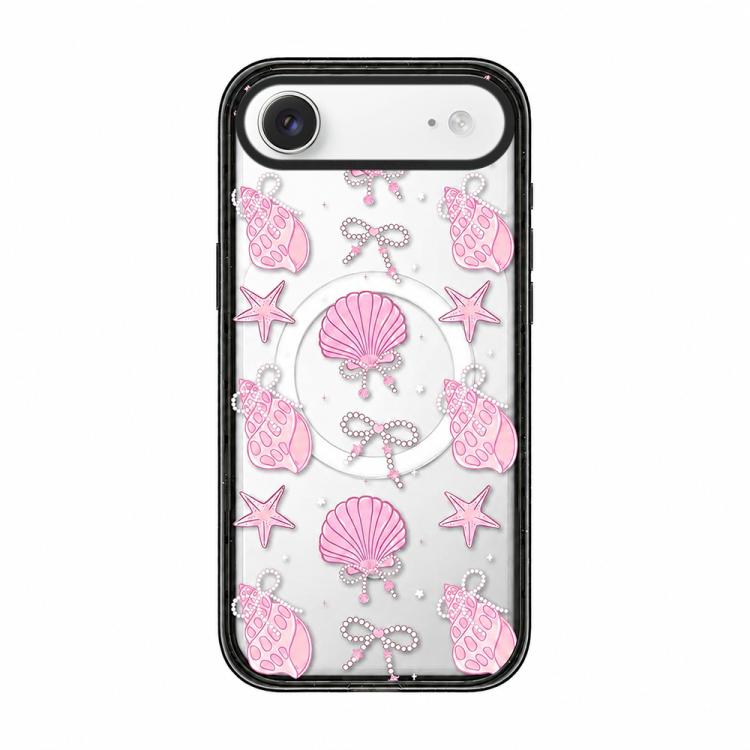Custodia per telefono in acrilico TPU trasparente con magnete a forma di conchiglia., For iPhone 17 Pro Max, For iPhone 17 Pro, For iPhone 17, For iPhone Air, For iPhone 16 Pro Max, For iPhone 16 Pro