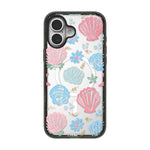 Custodia per telefono in acrilico TPU trasparente con magnete a forma di conchiglia., For iPhone 16 Plus, For iPhone 16, For iPhone 15 Pro Max, For iPhone 15 Pro, For iPhone 15 Plus, For iPhone 15